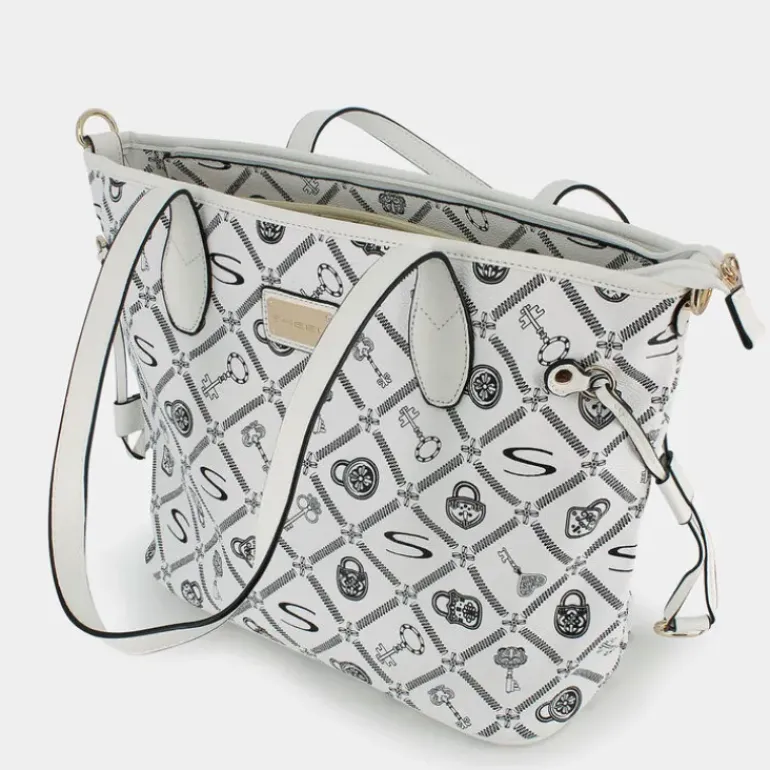 FOREVER- BORSE BIANCO-BIANCO LJ-E25-01