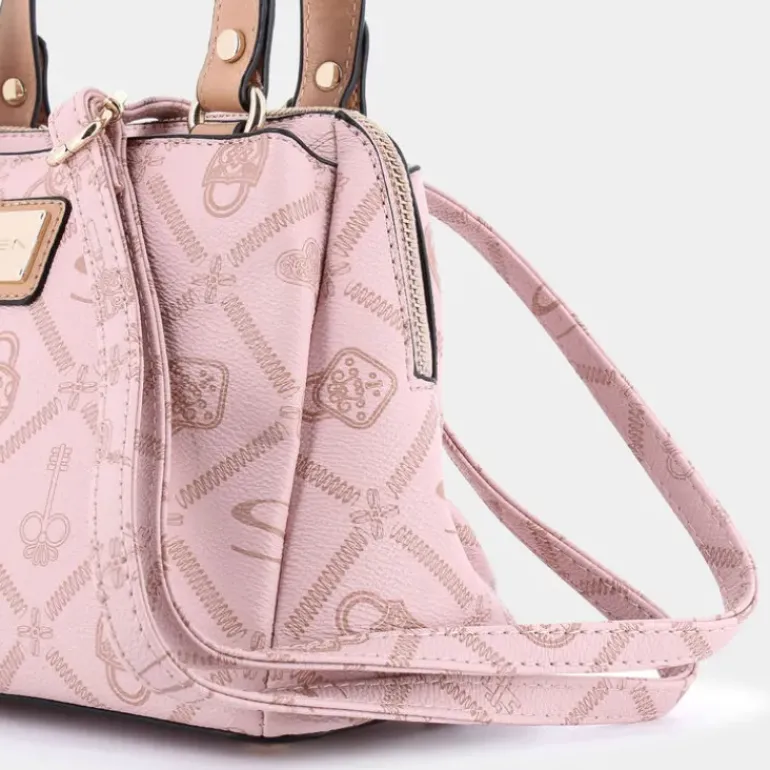FOREVER- BORSE ROSA-CREMA LJ-E24-06