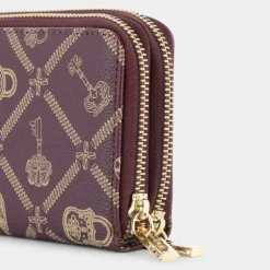 FOREVER- PICCOLA PELLETTERIA BORDO-CREMA LJ-I25-101