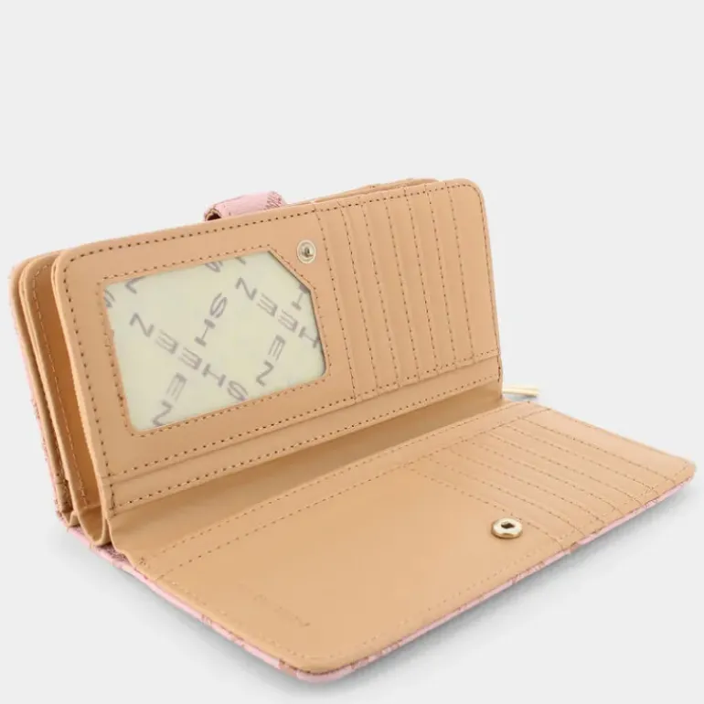 FOREVER- PICCOLA PELLETTERIA ROSA-CREMA LJ-E24-100