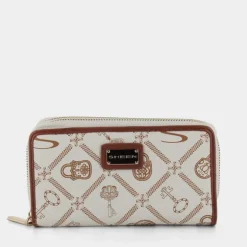 FOREVER- PICCOLA PELLETTERIA BEIGE-CUOIO LJ-E24-101
