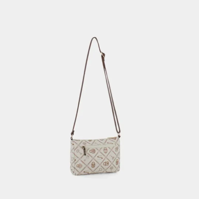 FOREVER- TRACOLLE BEIGE-CUOIO LJ-E25-07