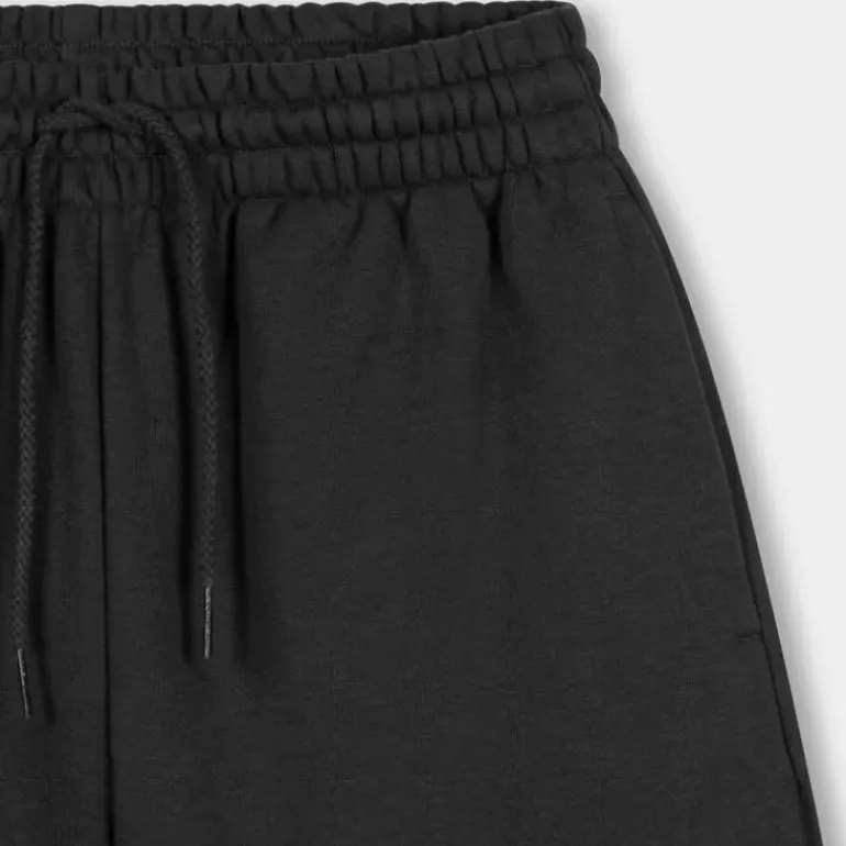 FRENCH TERRY- PANTALONI BLACK MS41520
