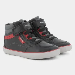 GISLI- SNEAKERS BLACK/RED J165CB0MEFUC0048