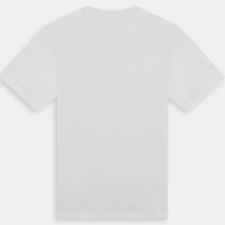 GO-TO EMBROIDERED STAR CHEVRON- T-SHIRT BIANCO 10023876