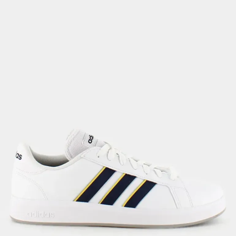 GRAND COURT BASE 2.0- SPORTIVE ftwr white/shadow navy/impact yellow GW9255