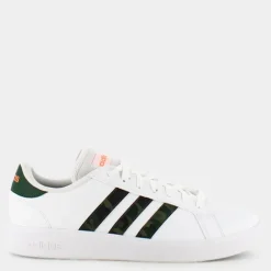 GRAND COURT BASE 2.0- SPORTIVE ftwr white/ftwr white/screaming orange HR0234