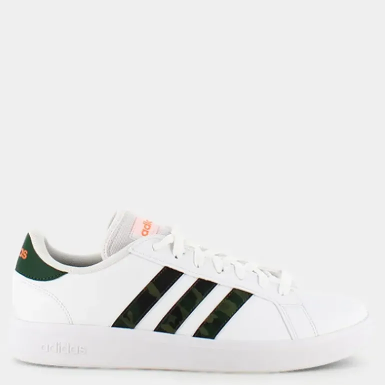 GRAND COURT BASE 2.0- SPORTIVE ftwr white/ftwr white/screaming orange HR0234