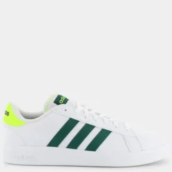 GRAND COURT BASE 2.0- SPORTIVE white/collegiate green/lucid lemon ID4450