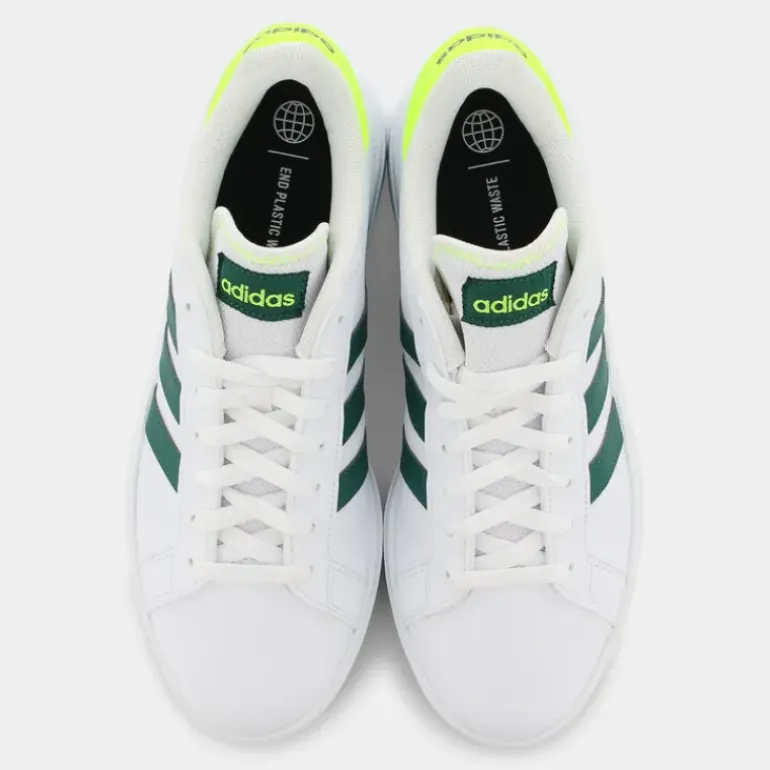 GRAND COURT BASE 2.0- SPORTIVE white/collegiate green/lucid lemon ID4450