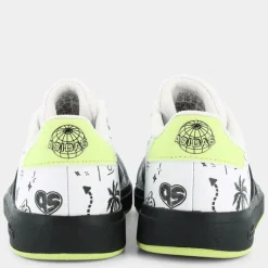 GRAND COURT 2.0 K- SPORTIVE white/core black/pulse lime IG4853