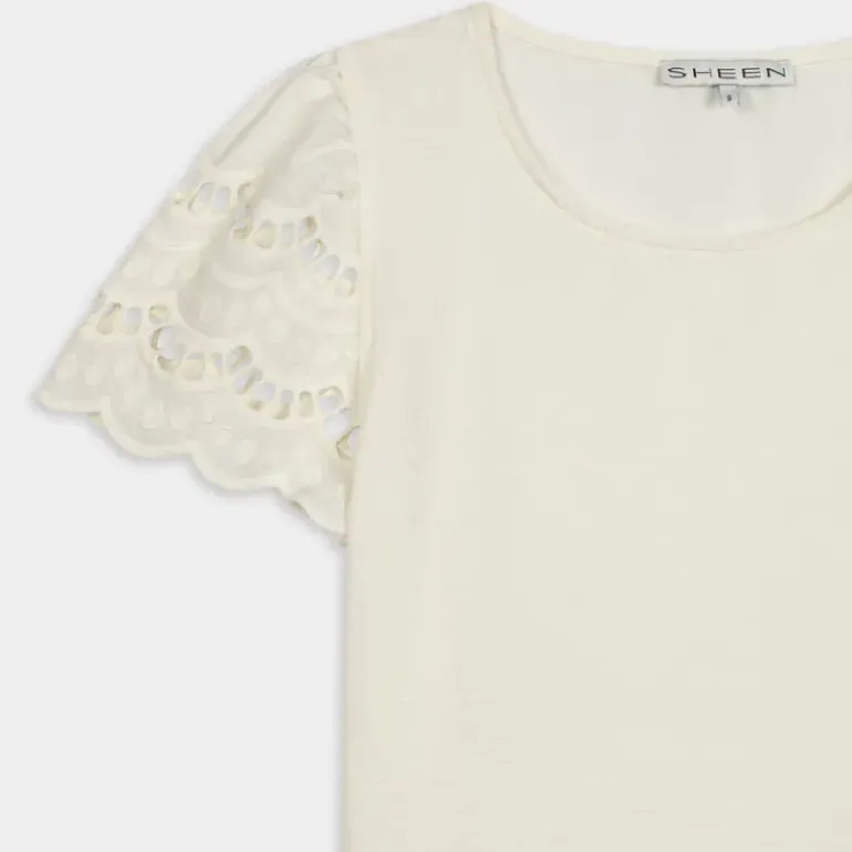 HANNAH- T-SHIRT CLOUD DANCER 15327850