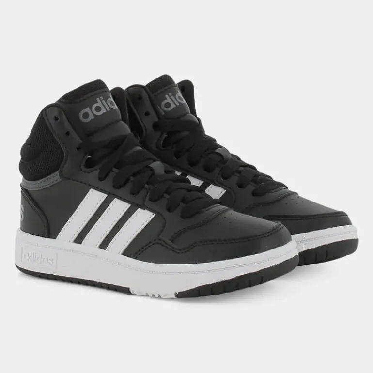 HOOPS MID 3.0 K- SPORTIVE CBLACK/FTWWHT/GRESIX GW0402