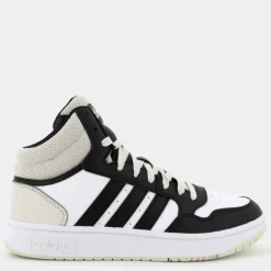 HOOPS 3.0 MID- SPORTIVE FTWWHT/CBLACK/ORBGRY IH0157