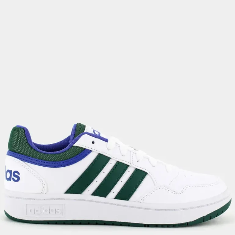 HOOPS 3- SPORTIVE FTWWHT/CGREEN/LIOBLU IH8012
