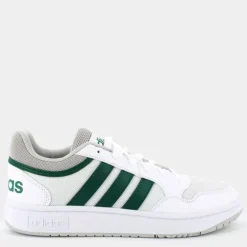 HOOPS 3.0 SUMMER- SPORTIVE ftwr white/collegiate green/grey two IG1484