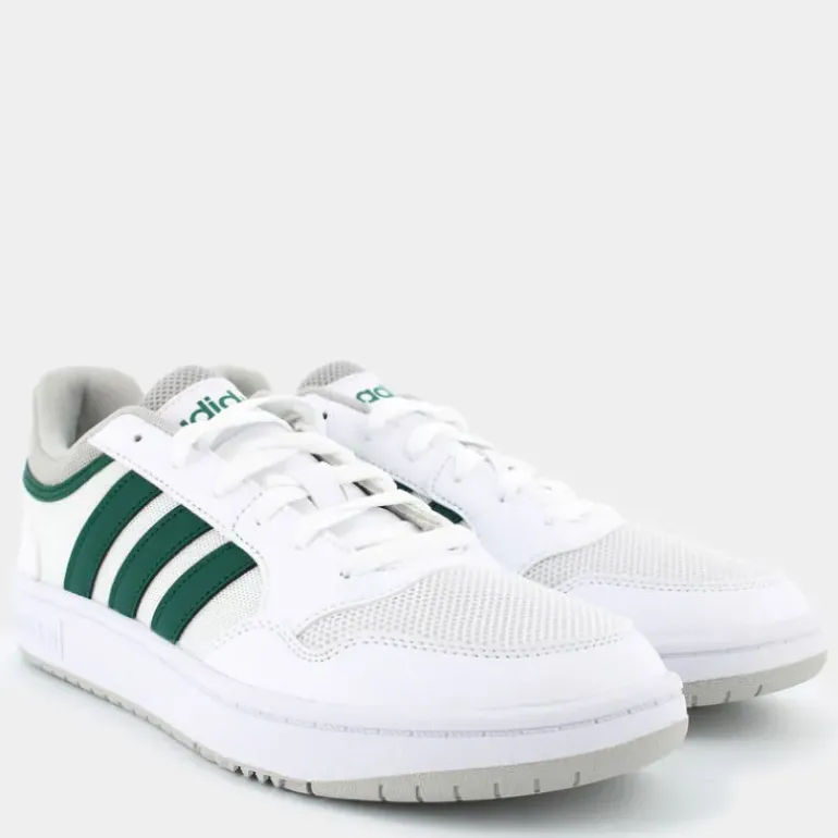 HOOPS 3.0 SUMMER- SPORTIVE ftwr white/collegiate green/grey two IG1484