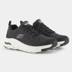 INFINIT ADVENTURE- SPORTIVE Black Knit Mesh / White 149058