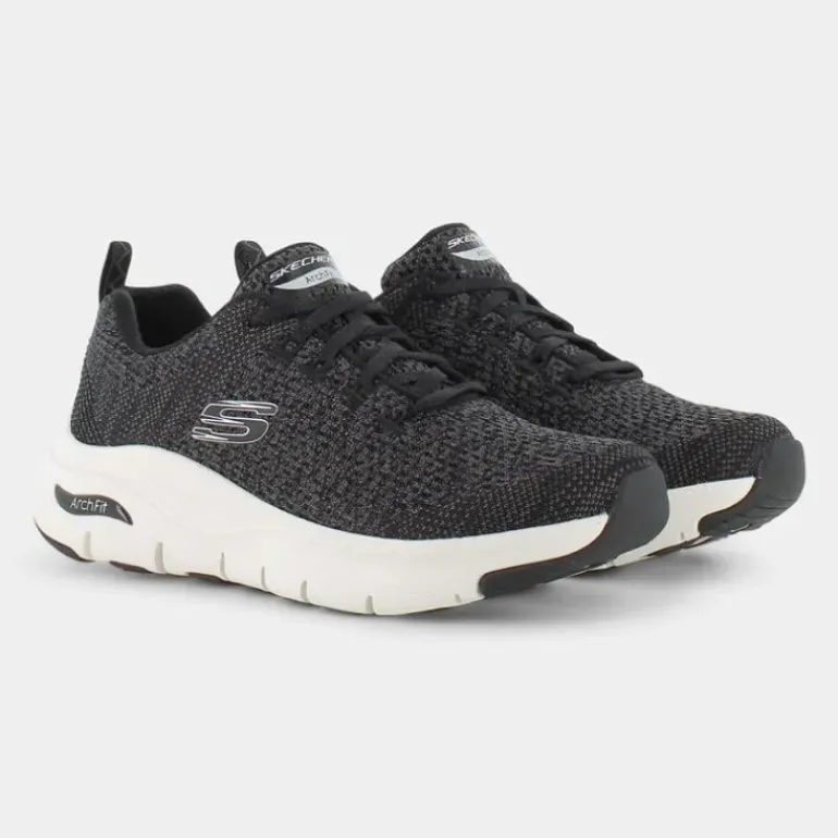 INFINIT ADVENTURE- SPORTIVE Black Knit Mesh / White 149058