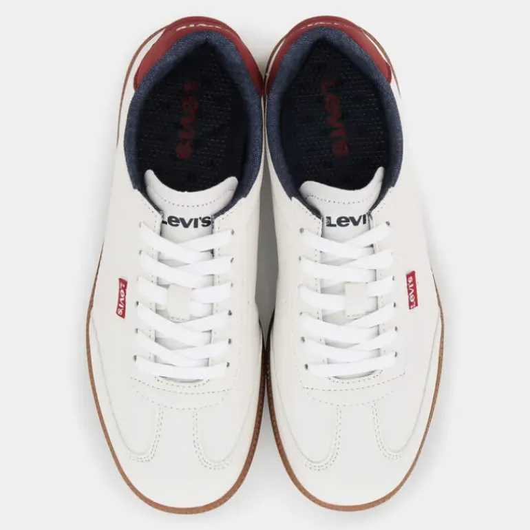 JACKSON- SNEAKERS OFF WHITE BLUE RED VJAC0021S