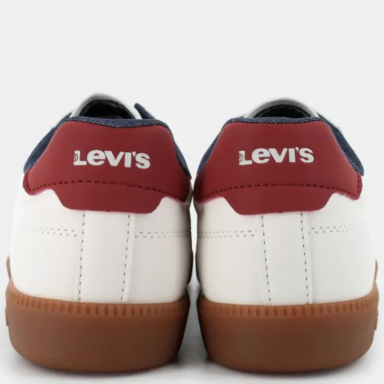 JACKSON- SNEAKERS OFF WHITE BLUE RED VJAC0021S