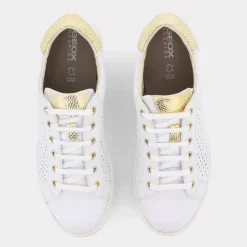 JAYSEN B- SNEAKERS WHITE/GOLD D151BB085CFC0232