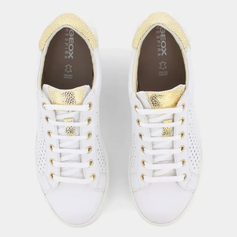 JAYSEN B- SNEAKERS WHITE/GOLD D151BB085CFC0232