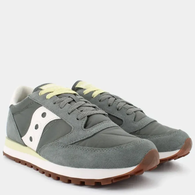 JAZZ- SPORTIVE GREEN OFF WHITE S2044-695