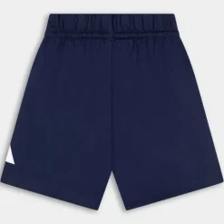 J BL KN SH 210- PANTALONI BLU/white JD2086
