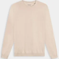 JJEBASIC KNIT CREW NECK- MAGLIE E FELPE MOONBEAM 12137190