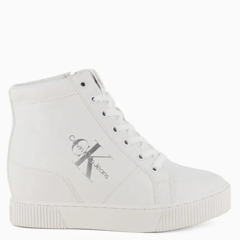 JOANNA 3L *I- SNEAKERS White/Silver YW0YW007710LB