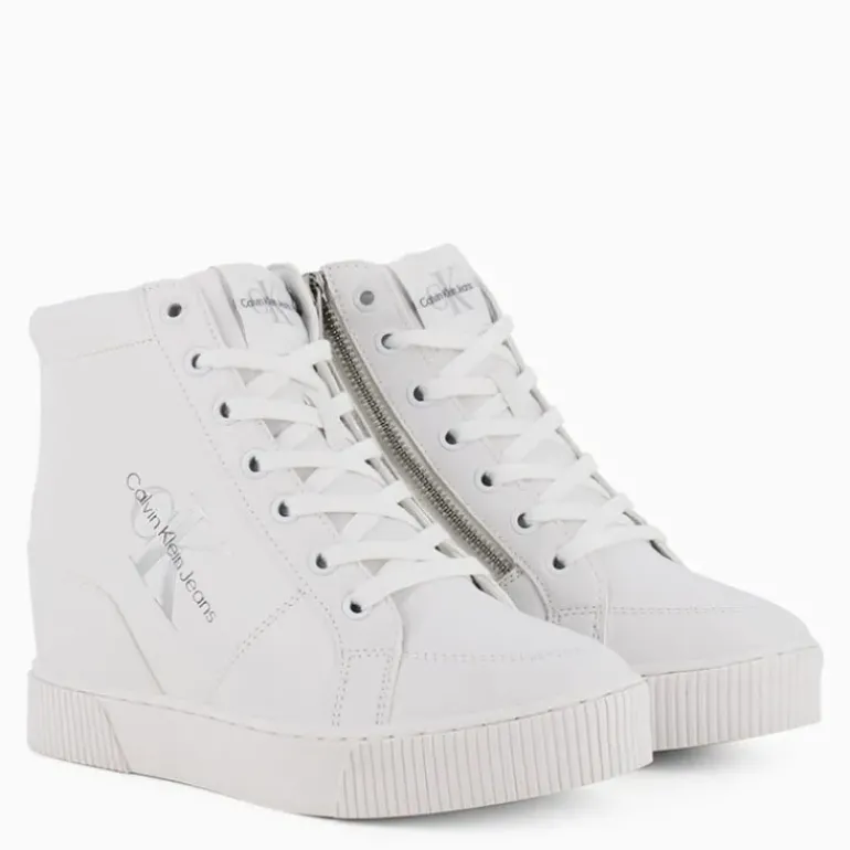 JOANNA 3L *I- SNEAKERS White/Silver YW0YW007710LB