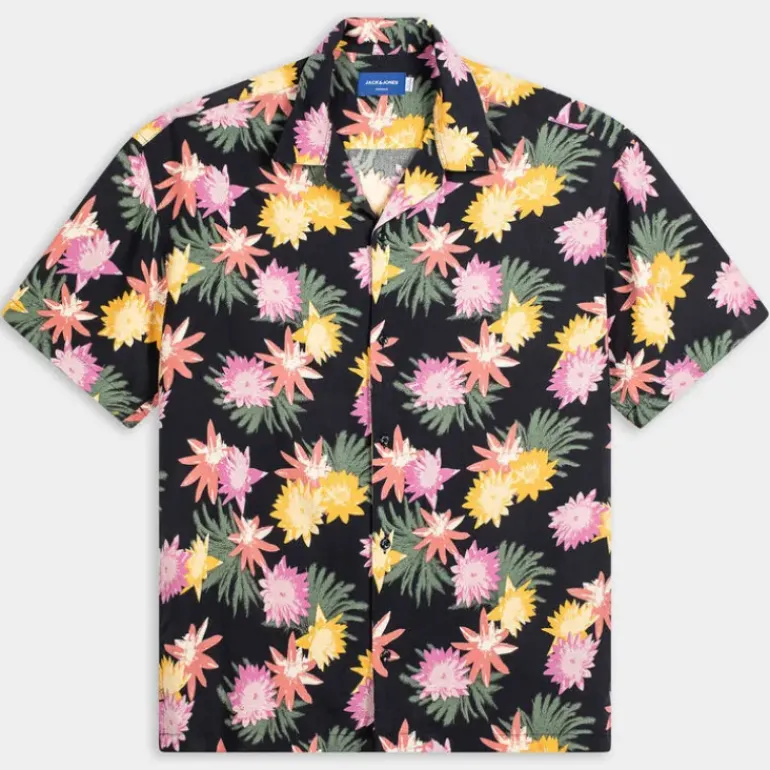 JORLUKE TAMPA AOP- T-SHIRT Dark Navy 12250537