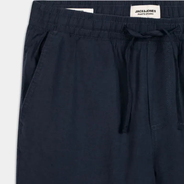 JPSTACE JJBREEZE LINEN BLEND- PANTALONI NAVY BLAZER 12229699
