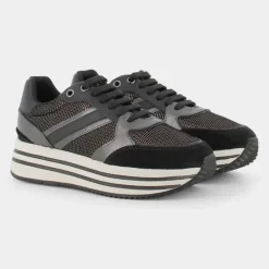 KENCY- SNEAKERS BLACK D16QHB0N922C9999
