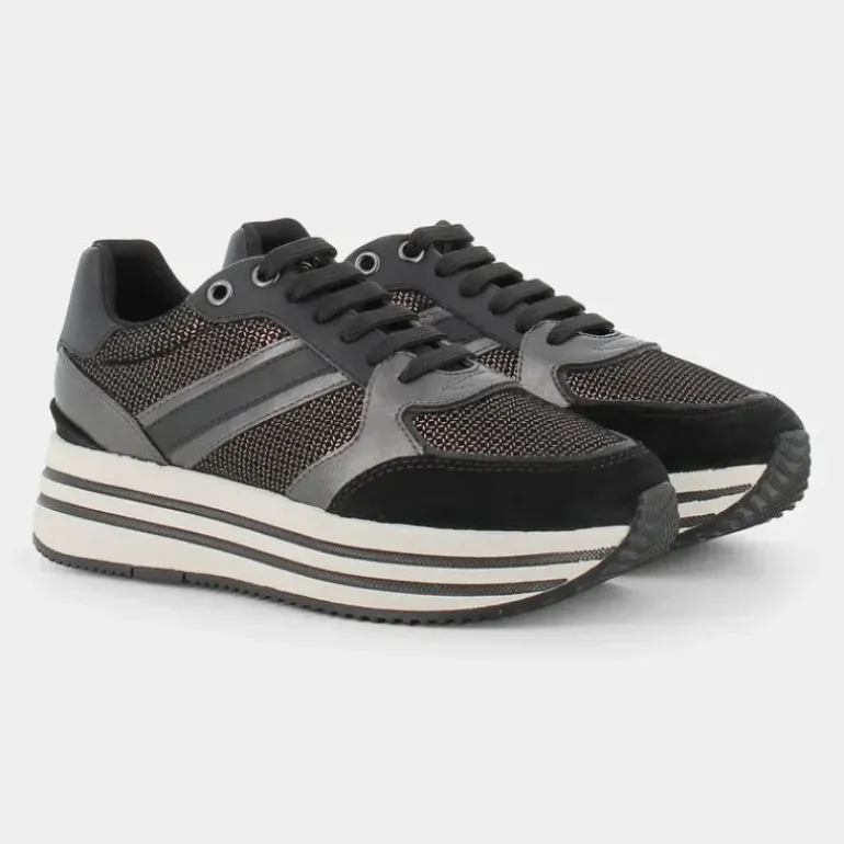 KENCY- SNEAKERS BLACK D16QHB0N922C9999
