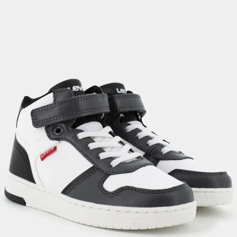 KICK MID- SNEAKERS WHITE CASTELROCK BLACK VIRV0092S