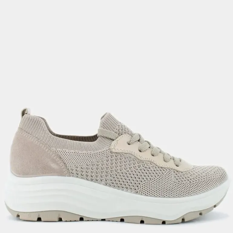 KIM- SNEAKERS CREAM/PLATINO IM-E25D-08