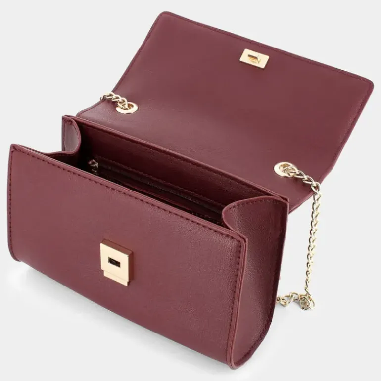 LADY- TRACOLLE DARK RED 8402