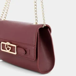 LADY- TRACOLLE DARK RED 8402