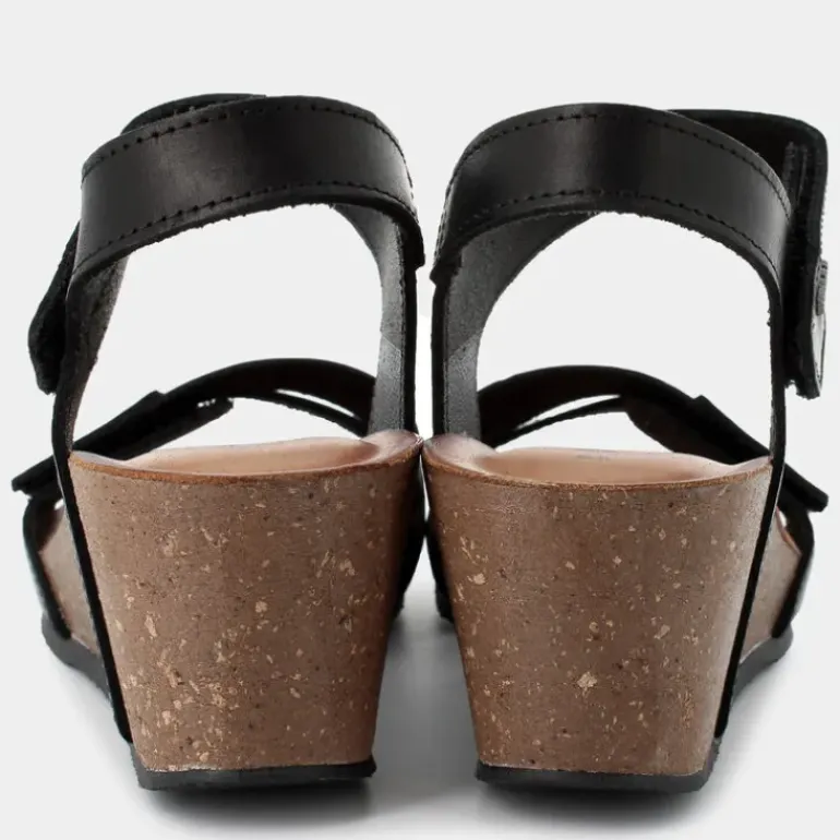 LAURITA- SANDALI NERO/ANTRACITE 7699500