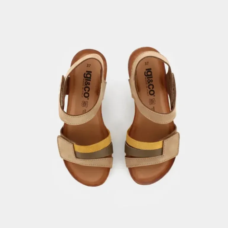 LAURITA- SANDALI TORTORA/FANGO 3697233