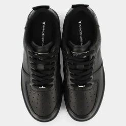 LEATHER- SNEAKERS NERO RACERR