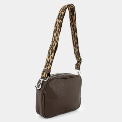 LEOPARD- TRACOLLE CIOCCOLATO JI-I24-17
