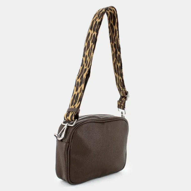 LEOPARD- TRACOLLE CIOCCOLATO JI-I24-17