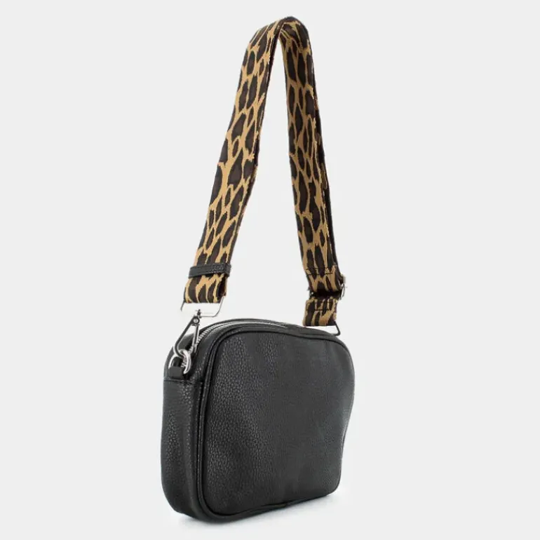 LEOPARD- TRACOLLE NERO JI-I24-17