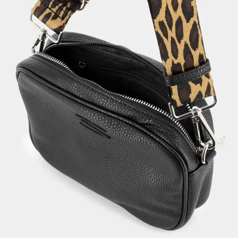 LEOPARD- TRACOLLE NERO JI-I24-17