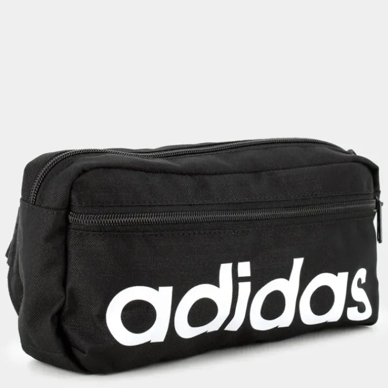 LINEAR BUM BAG- ACCESSORI SPORT black/white HT4739