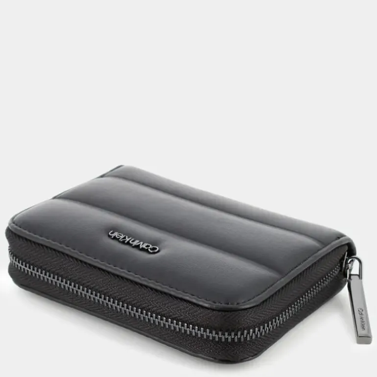 LINE QUILT- PICCOLA PELLETTERIA BLACK 12201-BEH