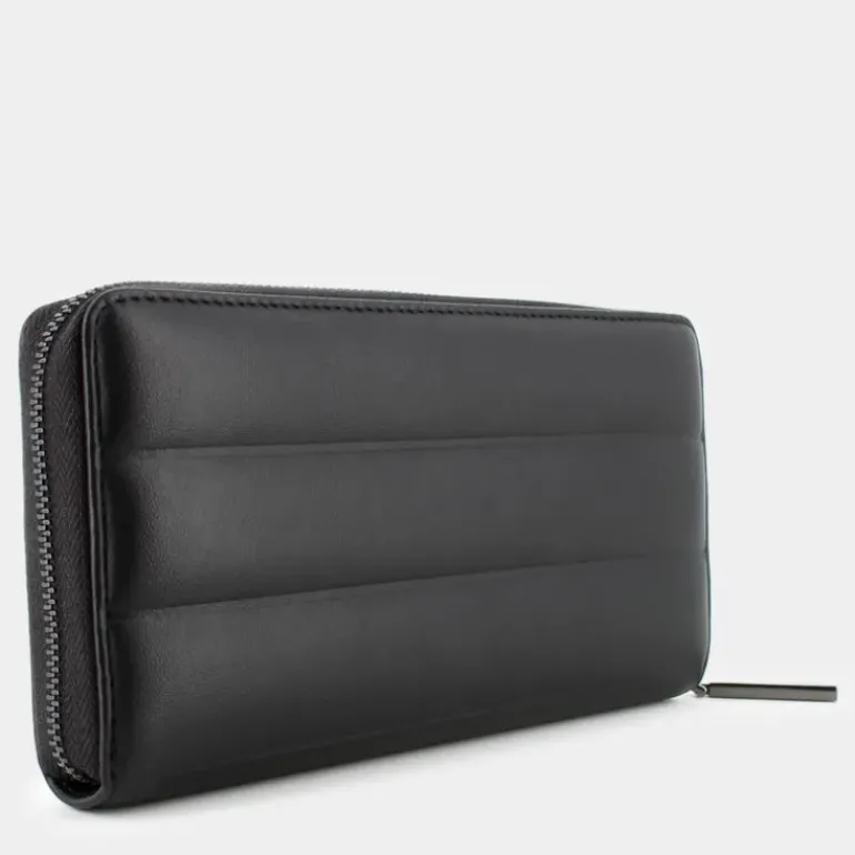 LINE QUILT- PICCOLA PELLETTERIA BLACK 12199-BEH
